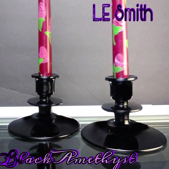 Vintage Pair of candle holders